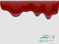 فایل png آب شدن شکلات