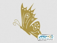 دانلود آیکون پروانه طلایی
