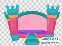 تصویر وکتوری قلعه بادی