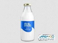 فایل png شیشه شیر