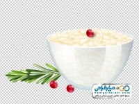 تصویر وکتوری کاسه فرنی