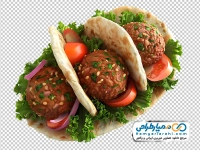 تصویر png لقمه فلافل