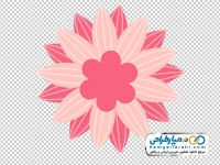 دانلود آیکون گل صورتی