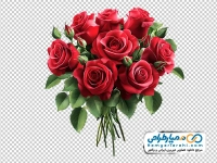 عکس وکتوری دسته گل رز قرمز