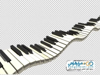 تصویر وکتوری کیبورد پیانو