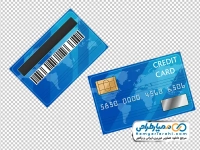 تصویر وکتوری کارت اعتباری