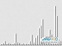 عکس وکتوری طیف سیگنال میله ای