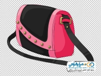 تصویر png کیف دستی زنانه با بند بلند