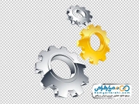 فایل png چرخ دنده