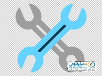 آیکون رنگی آچار