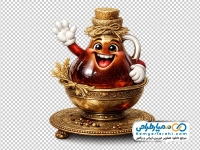 تصویر سرکه خندان سفره هفت سین