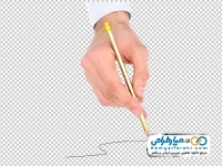 تصویر با کیفیت دست و قلم