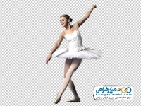 عکس png خانم در حال رقص باله