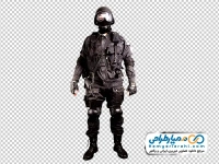 تصویر با کیفیت مامور ضد شورش