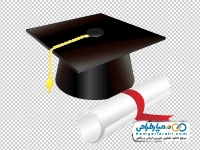 عکس وکتوری کلاه و مدرک فارغ التحصیلی