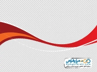 دانلود شیپ با کیفیت قرمز و نارنجی برای طراحی