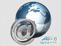تصویر با کیفیت کره زمین و @