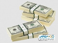 عکس با کیفیت دسته های اسکناس 50 دلاری