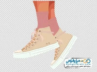 عکس وکتوری پای دخترانه با کفش اسپرت